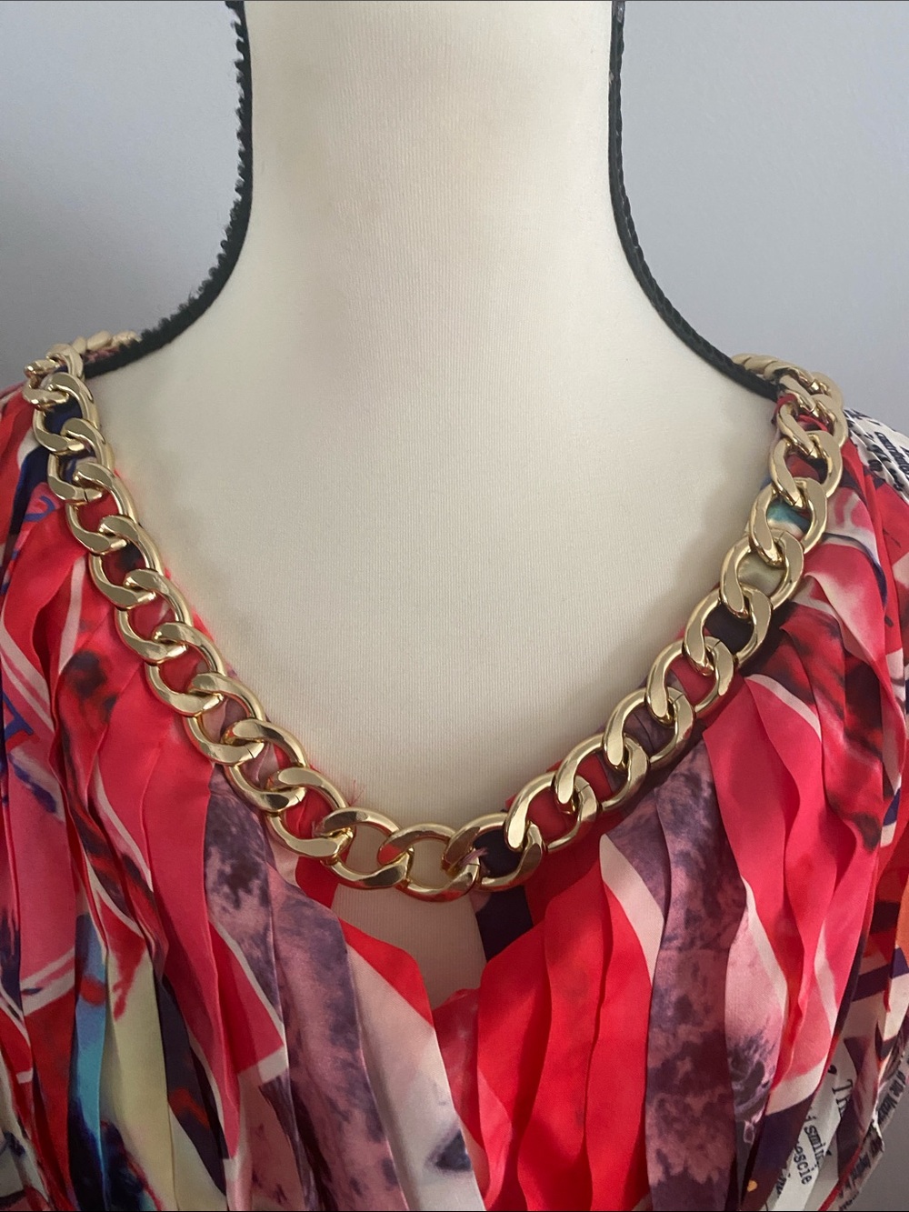 Fashion Nova NWT vogue moment printed maxi dress 3XL - Picture 3 of 10